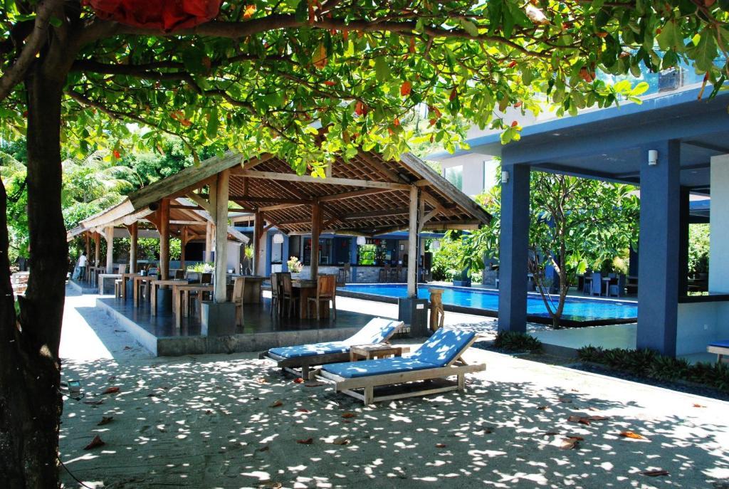 Cafe Alberto B And B Senggigi Kültér fotó
